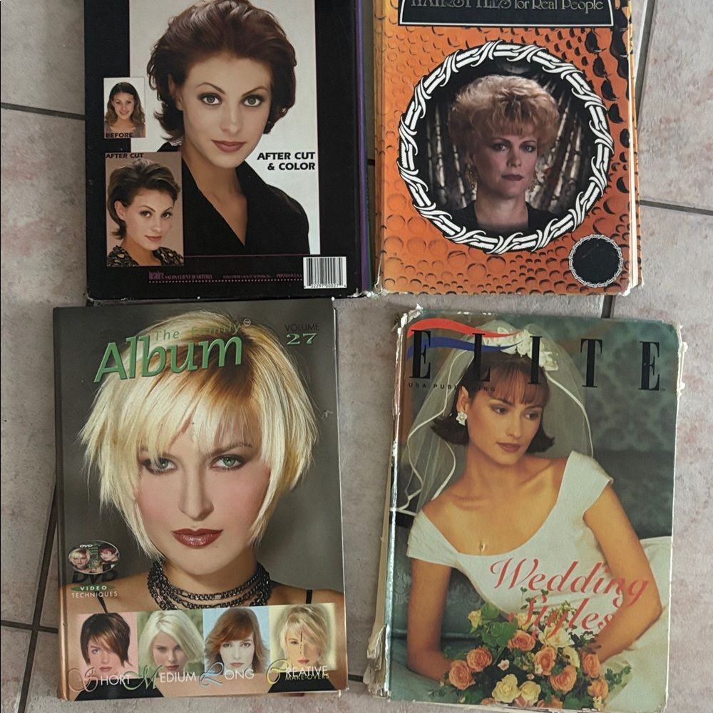 - Hairstyles for real people vintage book it’s coming back salon book coff…